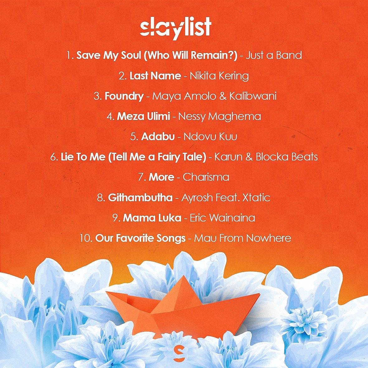 ThatGuyChaxy's tweet photo. #Slaylist #37 is out. Available on Spotify and Apple Music. Link below:
https://t.co/7VTxdvrhZf https://t.co/7dd58YeAon
