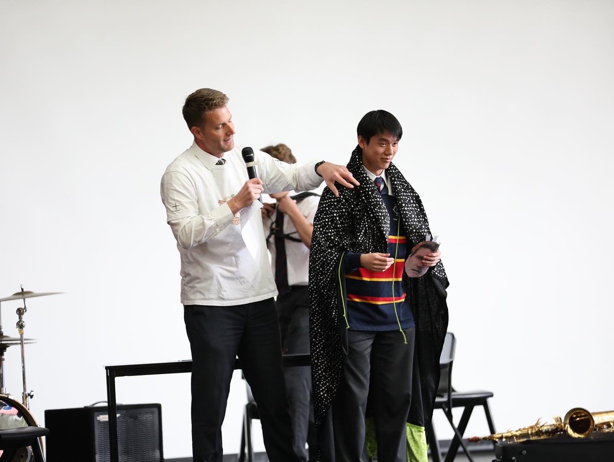 After COVID kept it off the stage for the past two years, Maths Idol was back. The energetic Leslie Hall crowd was treated to musical satire, tributes to maths teachers, some unbelievable maths mentalism and an unforgettable performance by Mr Carruthers.
#WeAreBarker