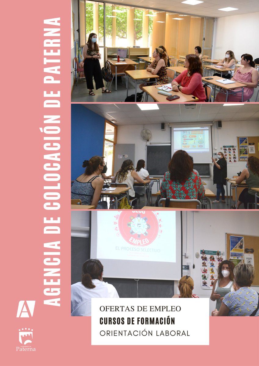 acopat's tweet photo. Pide cita previa:
✉️ agenciacolocacion@paterna.es
☎️ 96 305 30 28
📲 674 276 128 
ℹ️ Más información en: https://t.co/P07CH7XWR6 https://t.co/8O56Zrr1UF