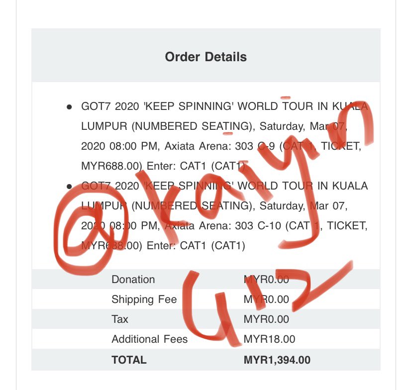 kaiyin412's tweet photo. Have been purchased 
✅ #EXO
✅ #SUPERJUNIOR
✅ #GOT7 https://t.co/DIIE9OVdkI