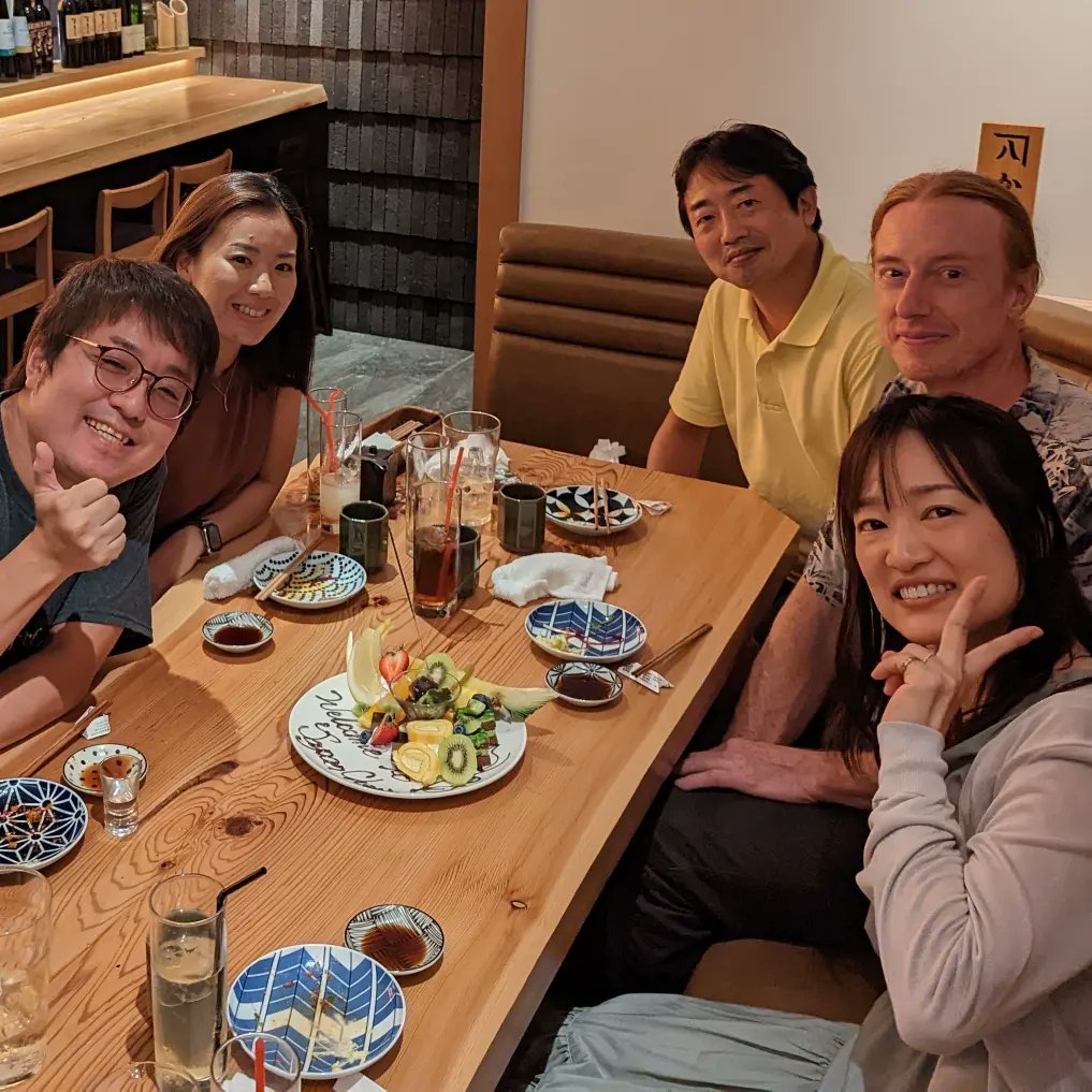 CCrowMontance's tweet photo. So great to be back in Japan with the @SANSAPAC team! Lovely to see everyone again. I'm looking forward to teaching #SEC575 next week, and a special #CommunityNight discussing results from the first Japanese language edition #SOCSurvey. See you in class or Wednesday night! https://t.co/w1KOWVtN5s