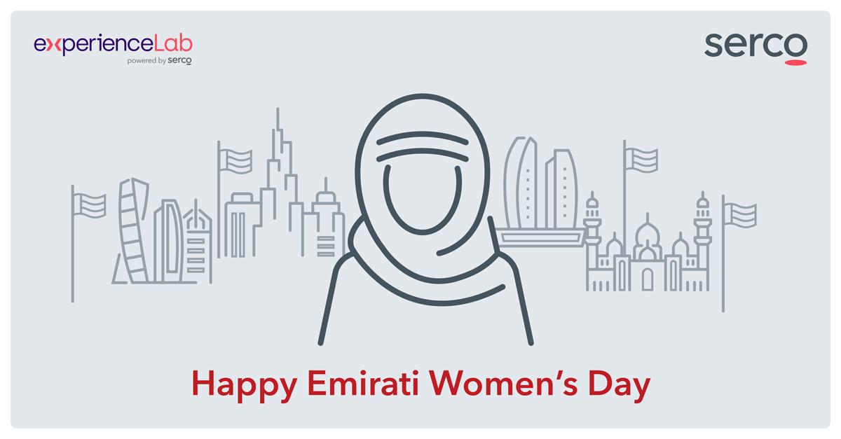ExperienceLabME's tweet photo. Happy #EmiratiWomensDay! This year's theme is “Inspiring Reality, Sustainable Future” and we know that creating workforce sustainability and achieving government visions for the UAE means that we need to especially focus on empowering, upskilling and employing Emirati women. https://t.co/9nh4lMdtuy