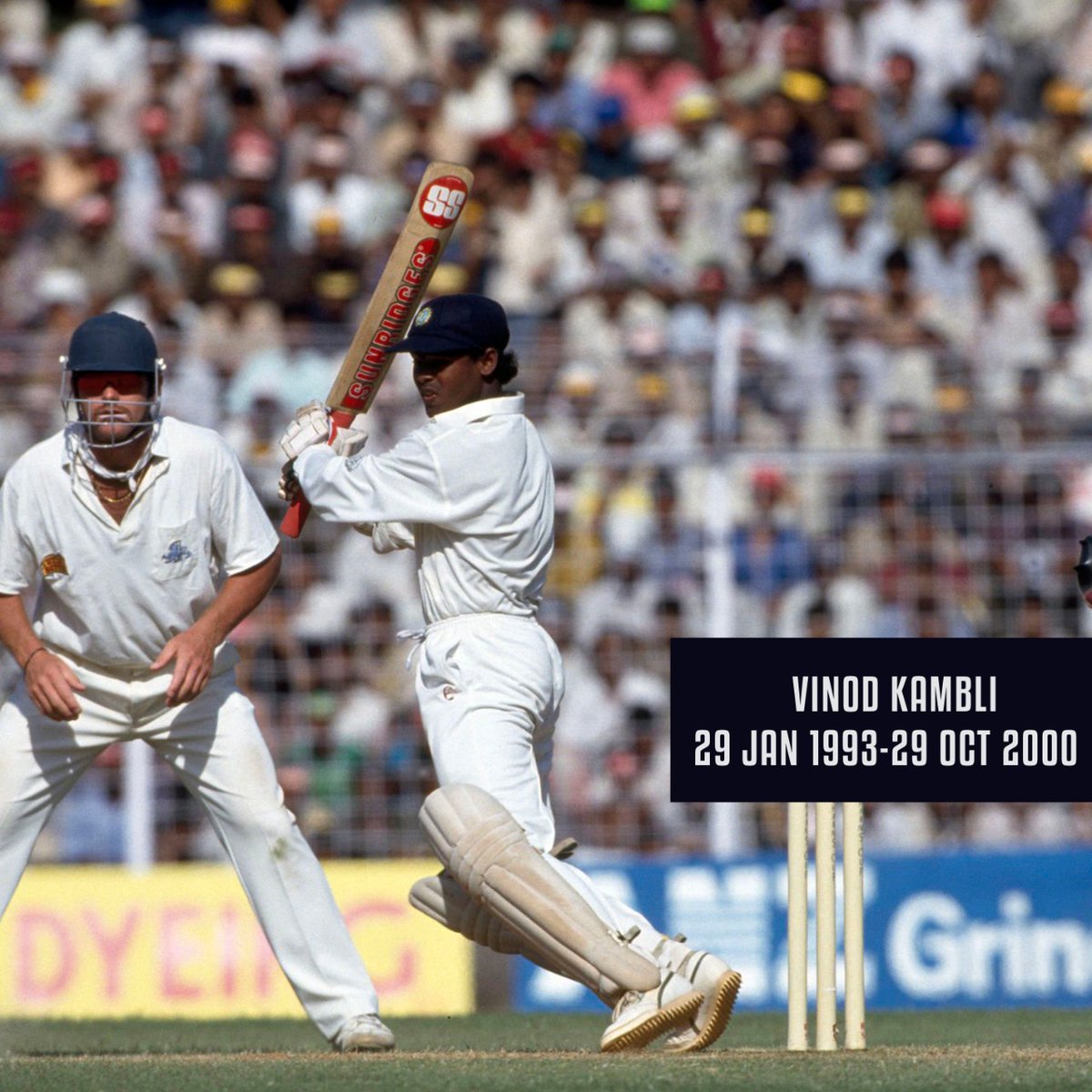 SareenSports's tweet photo. Vinod kambli

#cricket_means_ss #cricketlovers #sstonbats #bestneverstops #teamsston
#cricket https://t.co/mpZv8xQs8J