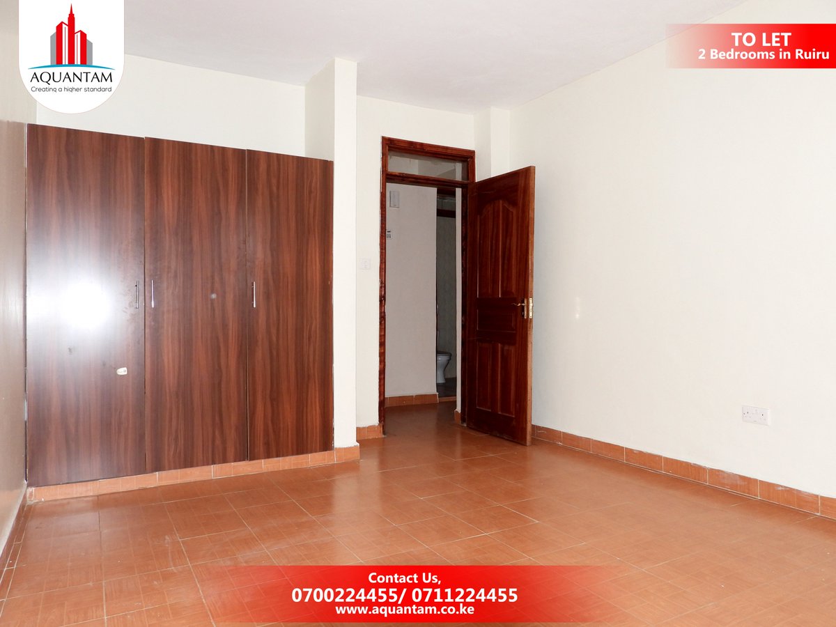AquantamGroup's tweet photo. Welcome to this gorgeous 2 Bedroom apartments situated in Ruiru- Kihunguro for rent | Kes 25,000 per month
Call us to view 0700224455/ 0711224455
#Junet #Sudi #XFM #IEBCCapture #UhuruKenyatta #Joho #Prisonbreak #IEBCCapture #assimio #2bedrooms #tolet https://t.co/dqhM9KzDx1
