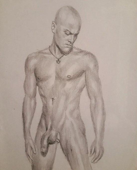 Drawing: @ArtistKinky https://t.co/iffebc7zpA  uncensored photo on my https://t.co/U5gu8zOBiX   #fineart<a class="tags" target="_blank" title="On Twitter" href="/?out=eyJ0eXAiOiJKV1QiLCJhbGciOiJIUzUxMiJ9.eyJpYXQiOjE3MjE2ODUwMjEsImlzcyI6InR3cG9ybnN0YXJzLmNvbSIsIm5iZiI6MTcyMTY4NTAyMSwiZXhwIjoxNzUzMjIxMDIxLCJyZWRpcmVjdF91cmwiOiJodHRwczovL3R3aXR0ZXIuY29tL0FydGlzdEtpbmt5In0.g18Wtqzz7NfMrh0cahoFjVk8WYuSabOUnuwegPtyELcAm411YDnXYqrs9x4PBN3lFiOZWjr_NoC7k5EDcReB8g">@ArtistKinky</a><a href="/tag/model"class="tags"><span>#model</span></a><a href="/tag/fineart"class="tags"><span>#fineart</span></a><a href="/tag/male"class="tags"><span>#male</span></a><a href="/tag/modeling"class="tags"><span>#modeling</span></a><a href="/tag/malemodel"class="tags"><span>#malemodel</span></a><a href="/tag/pencil"class="tags"><span>#pencil</span></a>