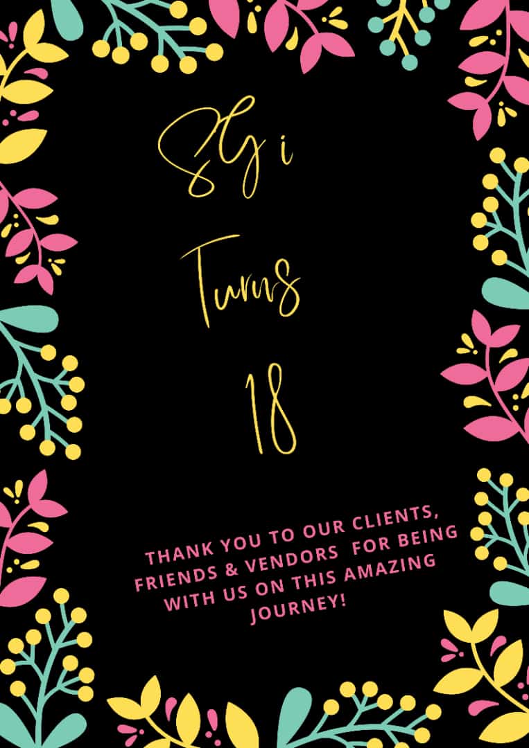 SGiKochi's tweet photo. SG I turns *18* today! 🙂 Thank you with a grateful heart for always supporting my team and I with feedback, referrals and business. It has helped us come this far😃🙏🏻❤️ #sginetronicskochi #automations #homeautomation #officeautomation #kochi #security_system https://t.co/0CmUQKCo7Y