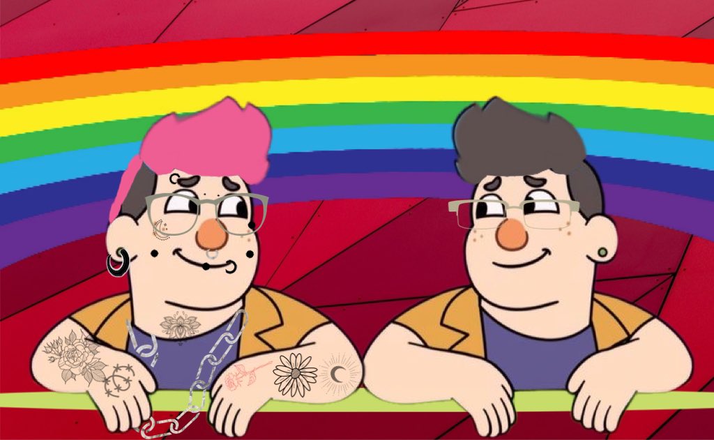 slayjoyy's tweet photo. @cheesy_cheesee @giopota I actually made a version of this pic for me and my bf 
Both of us are kinda the same tho 😂 https://t.co/8TTwrDKn8S