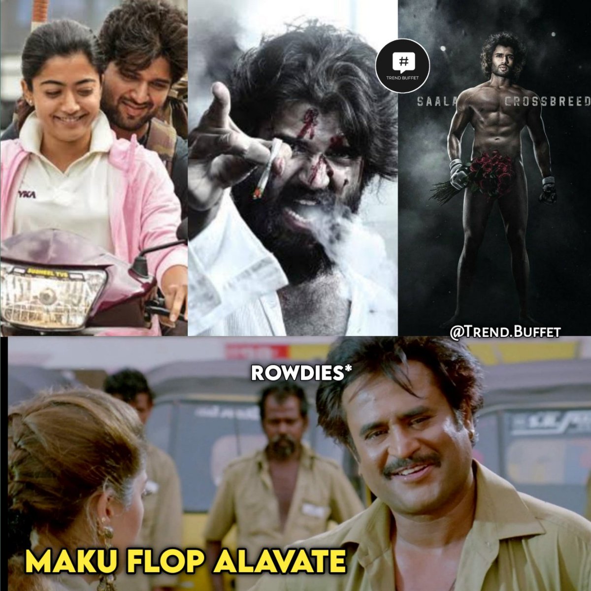 cinemaavaasi's tweet photo. Sad news for rowdies
.
.
#VijayDevarakonda #PuriJagannadh #Liger #LigerHuntBegins #LigerMovie #AnanyaPandey #trendbuffet
.
@purijagan
.
Follow @trendbuffet https://t.co/fK3a78dDgN