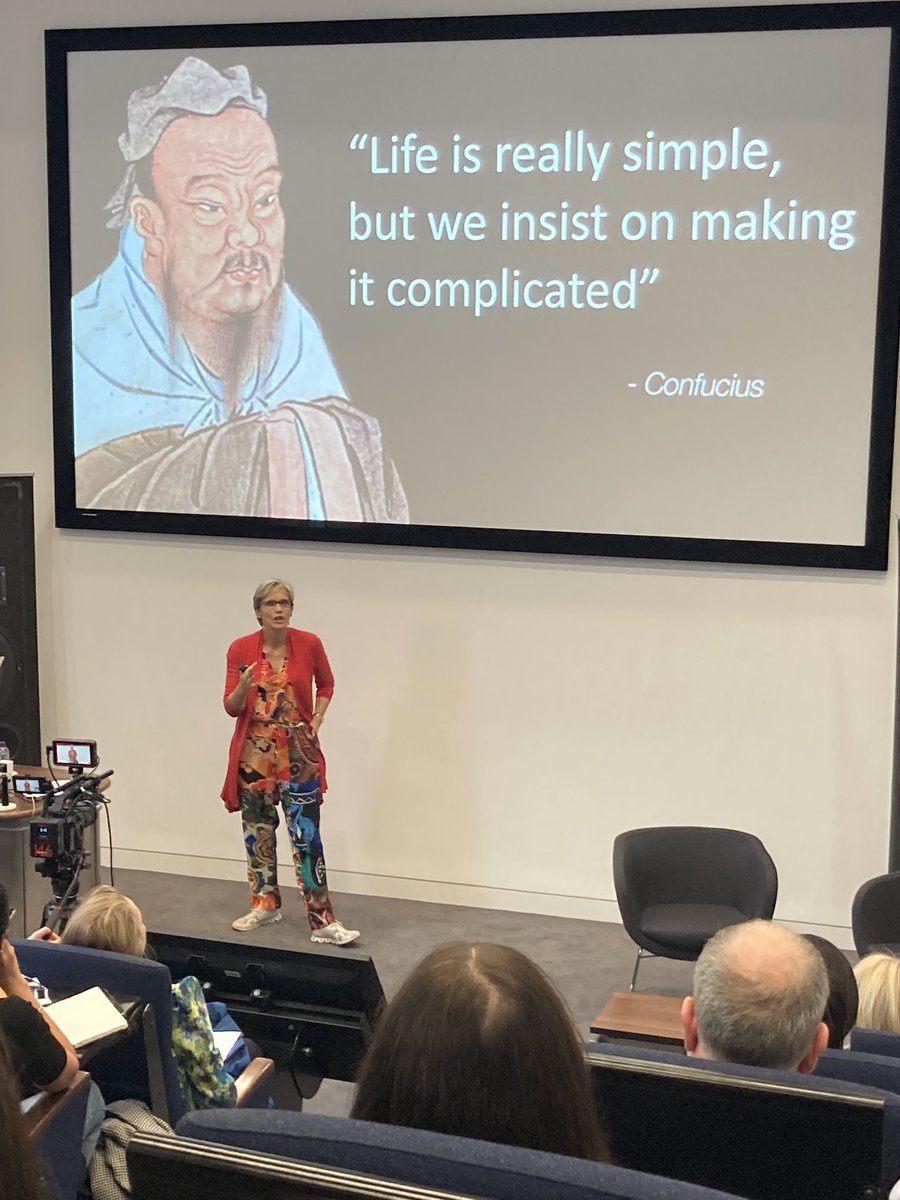 GoForth__'s tweet image. Loved Sarah Warby’s Ogilvy Lecture at the @marketingsocietysco’s Amplify Festival yesterday. A great speaker with a great take on the industry: keep it simple.