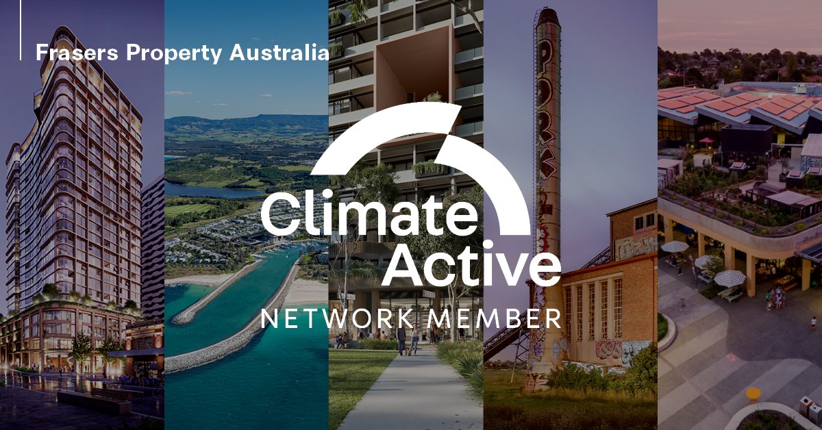 Like <a href="/RealUtilities/">Real Utilities</a>, <a href="/FrasersPropAus/">Frasers Property Australia</a> has been re-confirmed as a carbon neutral organisation under the Australian Government’s #ClimateActive program, for its sixth year. The re-certification covers Real Utilities’ own operations and our ongoing contribution towards net zero.
