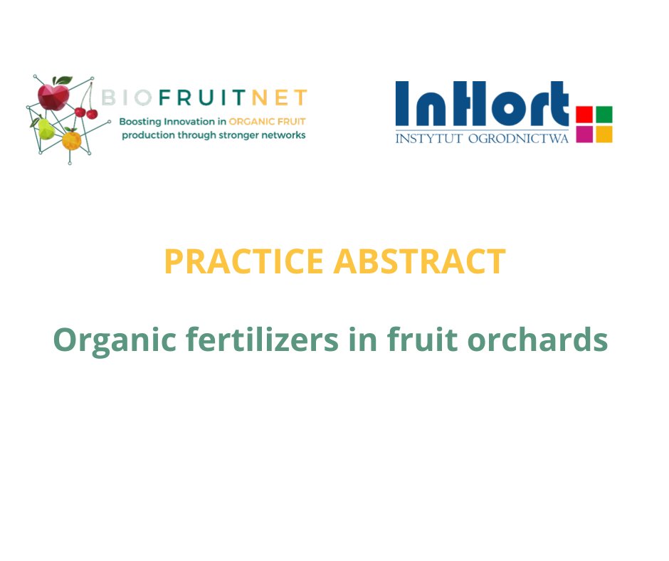 innovarum_'s tweet photo. What alternatives are available to #OrganicFruit growers to improve #SoilFertility?
@biofruitnet ๐ https://t.co/p7KFMgVjra
#AgriFood #Innovation #NutrientAvailability #TemperateFruits,
@farm_knowledge @Naturland_eV @Grab_fr @OrganicsEurope @Ecovalia @CIHEAMBari @fiblorg https://t.co/ulBA1ynBTQ
