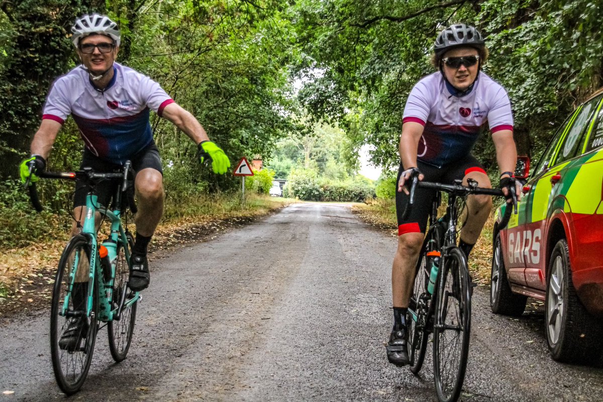 daccad2's tweet photo. Thanks to Colin and Gina for helping us through a long afternoon of cycling yesterday. @sarsHQ @cpr https://t.co/gZLGxlePaN
