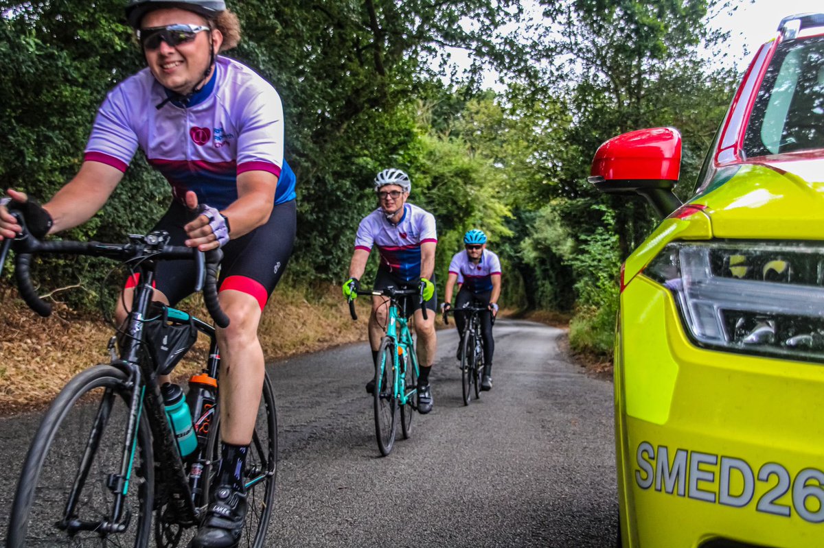 daccad2's tweet photo. Thanks to Colin and Gina for helping us through a long afternoon of cycling yesterday. @sarsHQ @cpr https://t.co/gZLGxlePaN