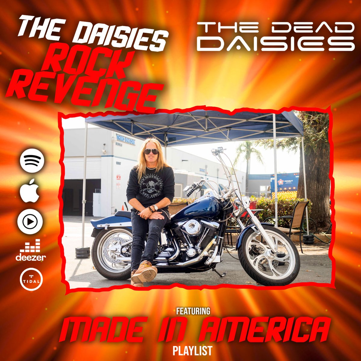 We've put together this double shot MADE IN AMERICA playlist for you to rock out to this weekend!🤘🤘
Turn it up to 11!⚡⚡

thedeaddaisies.com/daisies-rock-r…

#TheDeadDaisies #TheDaisiesRockRevenge #MadeInAmerica #Playlist