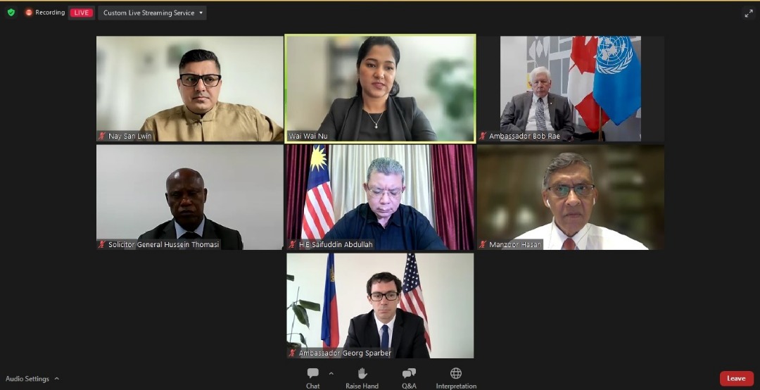 Together with distinguished leaders from the Rohingya and the international community, we gathered to commemorate the 2017 genocide where more than 1 million Rohingya had to flee and run for their lives.

Full session: fb.watch/f88DCt97Jz/