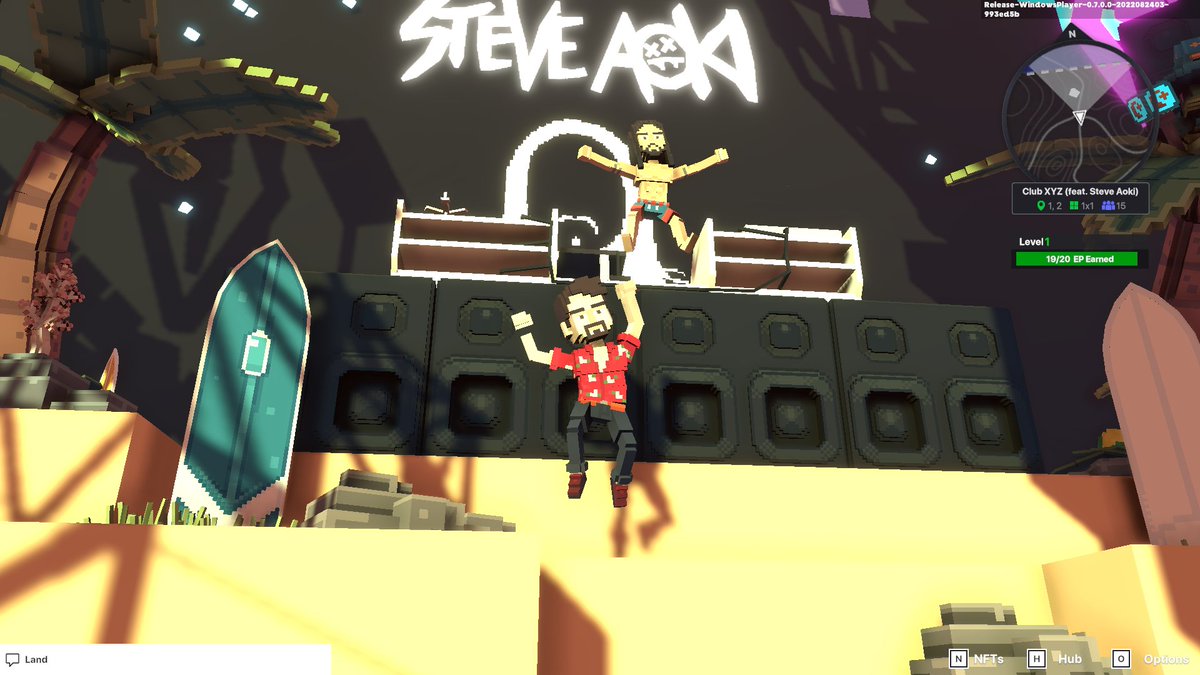 popwicklover11's tweet photo. @TheSandboxGame @steveaoki I just participated in the #SandboxAlphaS3Giveaway for a chance to win 500 SAND! On stage with Steve Aoki, check out my screenshot below!
👇 https://t.co/4Ht3pv8u2k