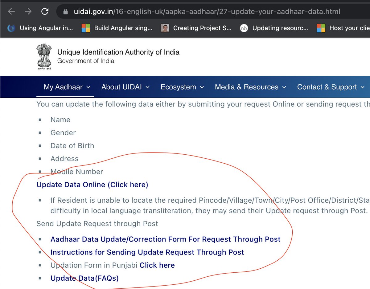parthrawal's tweet photo. @UIDAI what a stupid website. none of the links are working. India develops softwares for so many countries but our own websites are so rubbish. Don't know who develops such rubbish https://t.co/JdxHx61pdZ
