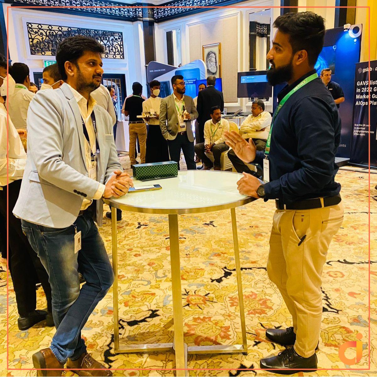 Dista_AI's tweet photo. We had a fantastic time at the BFSI Next 2022. #TeamDista met several tech leaders and industry experts at the conference.
Here's a glimpse of the conference.

#BFSINEXT #NetNex #BFSITechnologies #SmartBanking #AI #salesenablement #Dista #DistaSales

@NetnexG https://t.co/yVTiYzaCG1