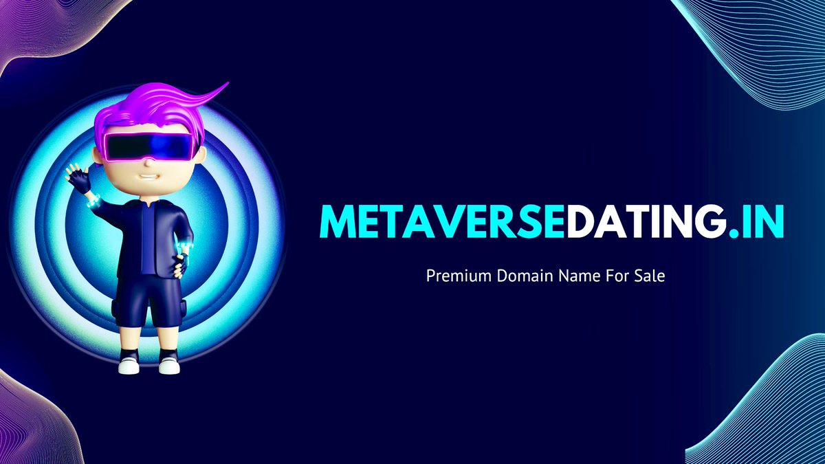 domains_perfect's tweet photo. https://t.co/vNPbHGGx1x $4,999 Only
#Domainname For Sale
#MetaverseDating #MetaDating #MetaStore #MetaShop #Meta #Metaverse #VR #AI #AR #ML #Crypto #XR #fintech #Blockchain #NFT #Defi #ETH #Dating #NFTs #Metaverses #Domains #datingapp #metaversegame #Tech #India #Web3 #GameFi https://t.co/Cd9drTzNvu