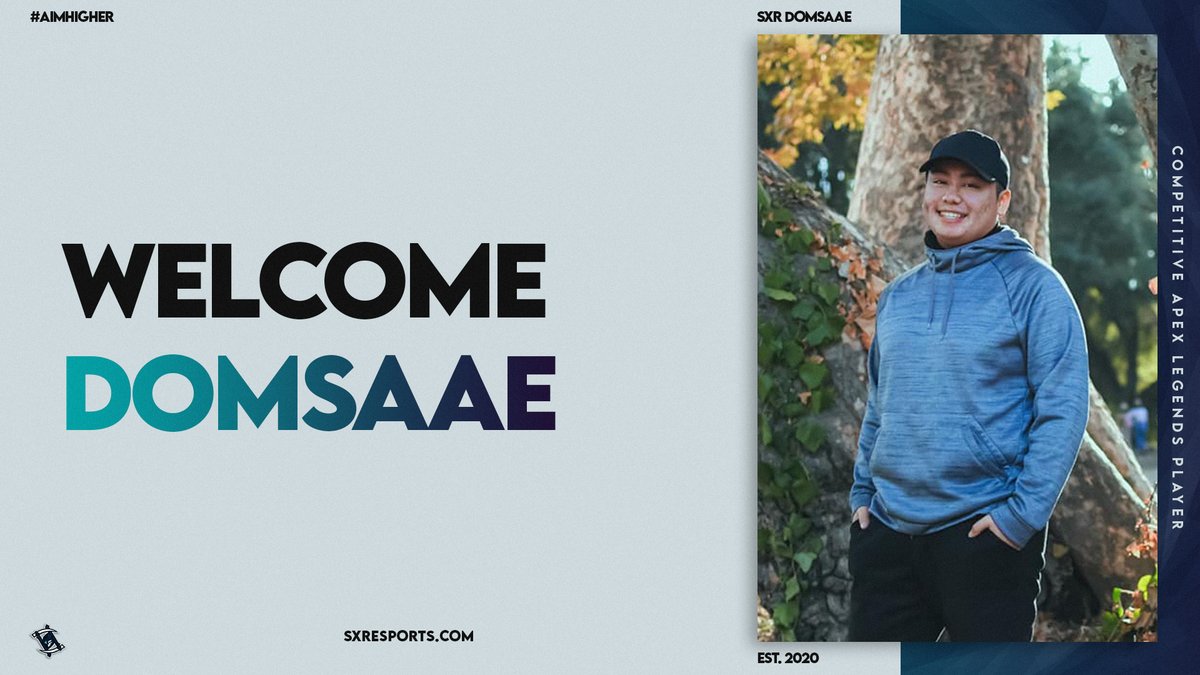 SxR_Esports's tweet photo. Join us in welcoming...
...OUR NEWEST APEX PLAYER @domsaae!!!

SxR Domsaae focuses on playing Apex Legends competitively on M&amp;K but is also a VTube Twitch streamer and TikTok content who plays a variety of games!

Join our team! ⬇️
https://t.co/n0KeseZmio
#AimHigher | #ReaperSZN https://t.co/sKPtiqCBXw