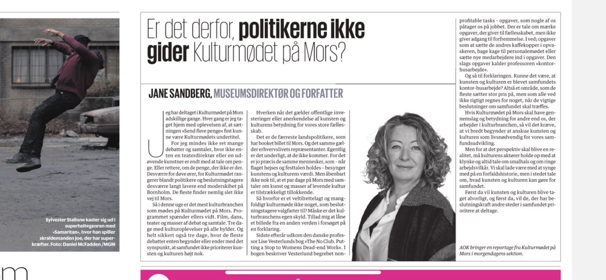 janesandberg5's tweet photo. Meget få politikere deltager på årets #km22 på Mors.
Ærgerligt, men nok også kulturens egen skyld #dkkultur #dkpol #dkmedier https://t.co/Qkkh0eevx7