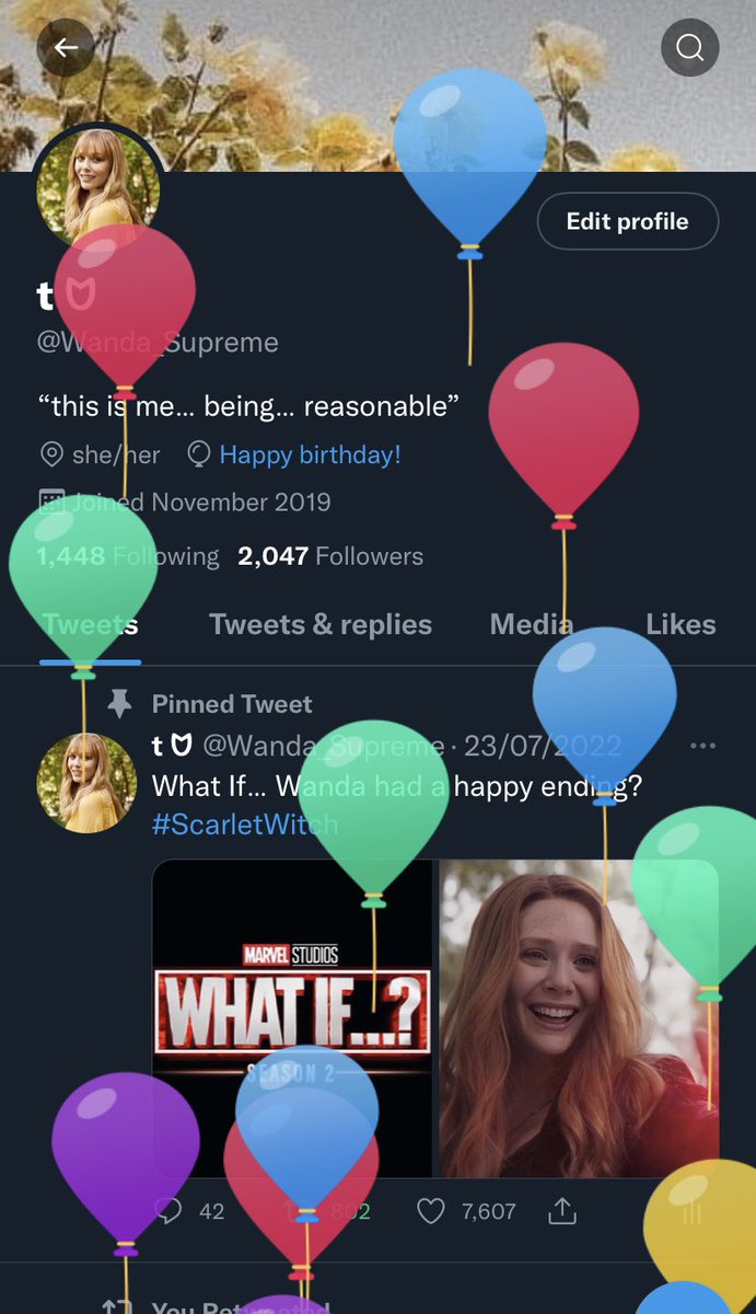 Wanda_Supreme's tweet photo. It’s my balloon day 🎈 https://t.co/del2ikGbBz