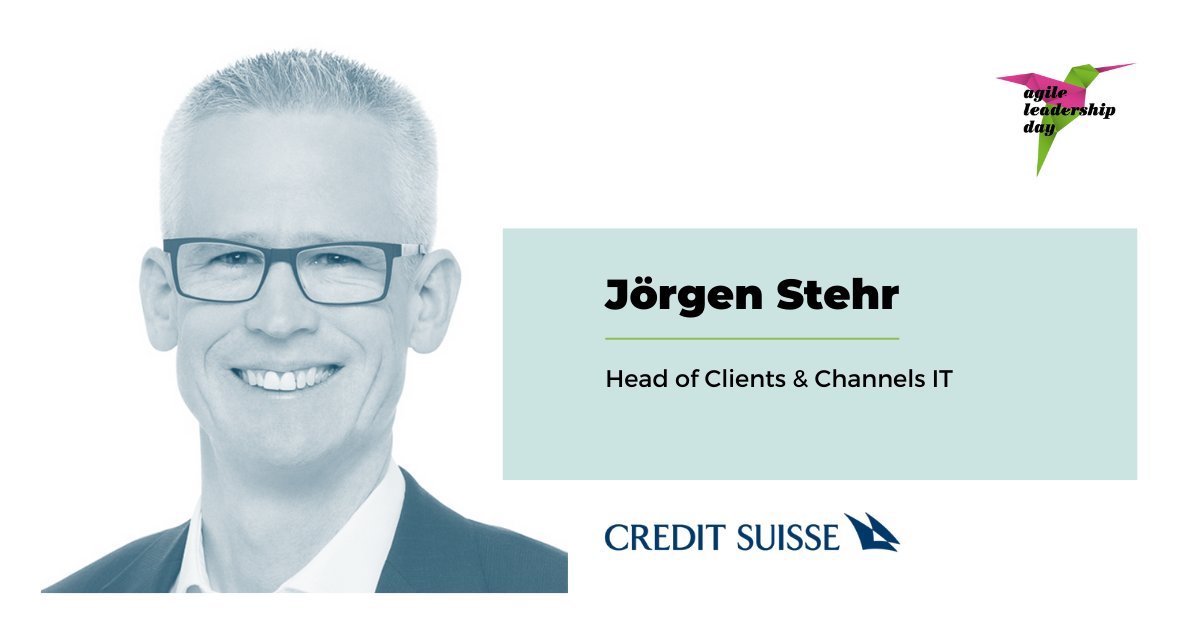 «It’s a culture and a mindset. The Agile Leadership Day provides you actionable insights &amp; best practices from leading companies. It’s an event to meet, share and inspire each other across functional areas and industries.»

Board Member Jörgen Stehr from Credit Suisse