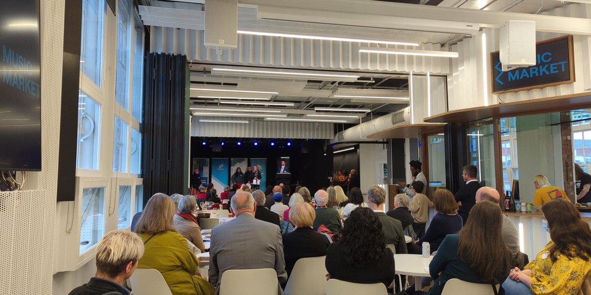 adamognall's tweet photo. Packed room for the @InnerNorthCF grants presentation @CollingwdYards awarding amazing nfps and social enterprises #community #philanthropy https://t.co/aGD3kYCEd8