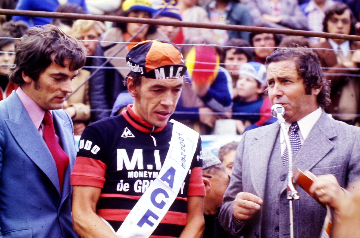 PhilippePriser's tweet photo. Dans les archives du Télégramme : Herman Van Springel, vainqueur du Circuit de l'Aulne 1974 à Châteaulin
https://t.co/UDla6pornA #vanspringel @Miroir2Cyclisme @Danielmangeas https://t.co/Y9bNJHtkp7