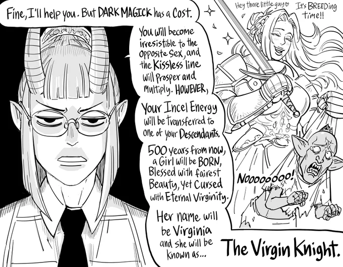 Corrected page 2. Fantasy always throws around terms like "Ancestral Vampire" "Ancestral Dragon" so the word got stuck in my brain. 