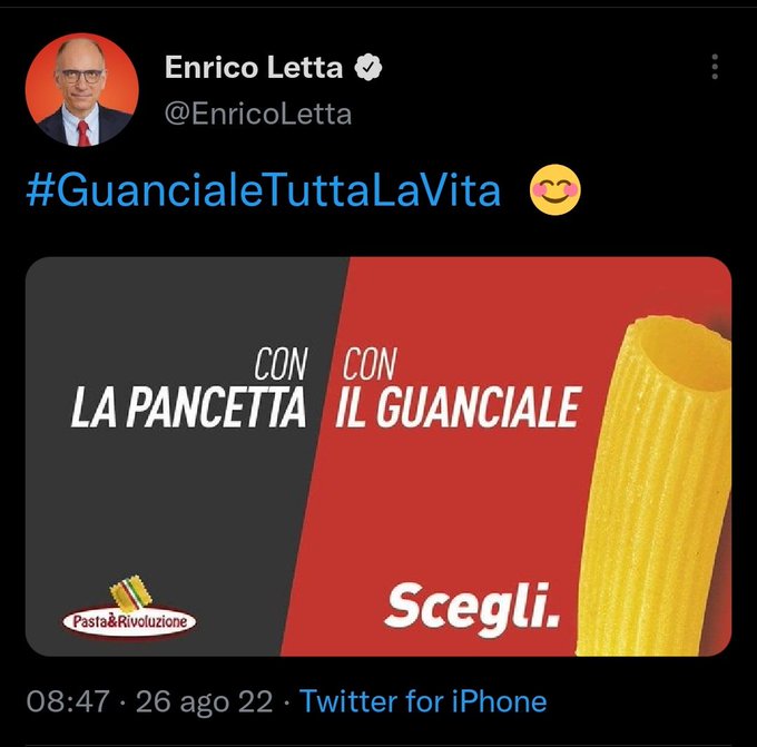 Pasta politics: Italy's Letta goes viral with carbonara tweet