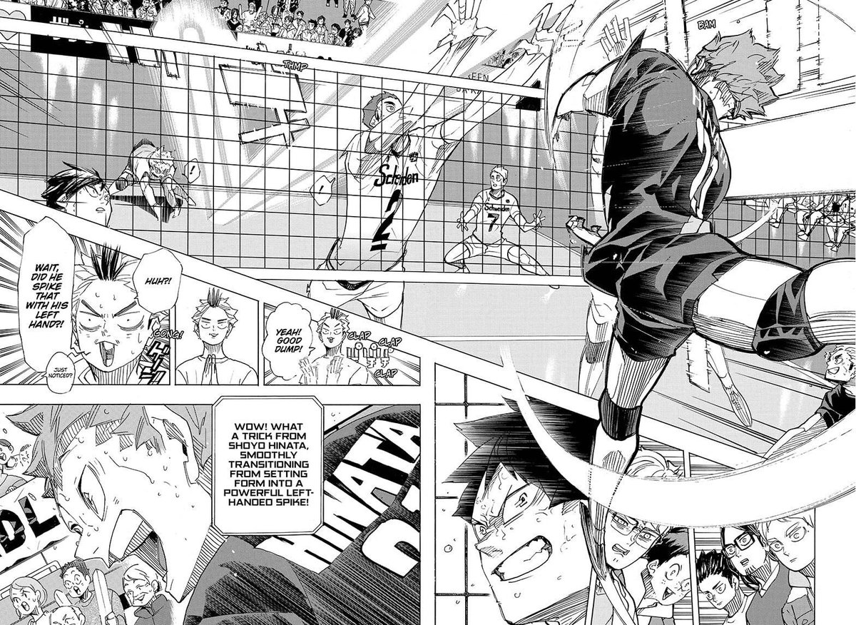 syoyotobi93's tweet photo. Despite kghn reading e/o as once partners Hinata does surprise Kageyama be it the stability of beach vb or His versatility able to move his body as he wants. #someonebetter 😌 https://t.co/Rya9KvUjYI