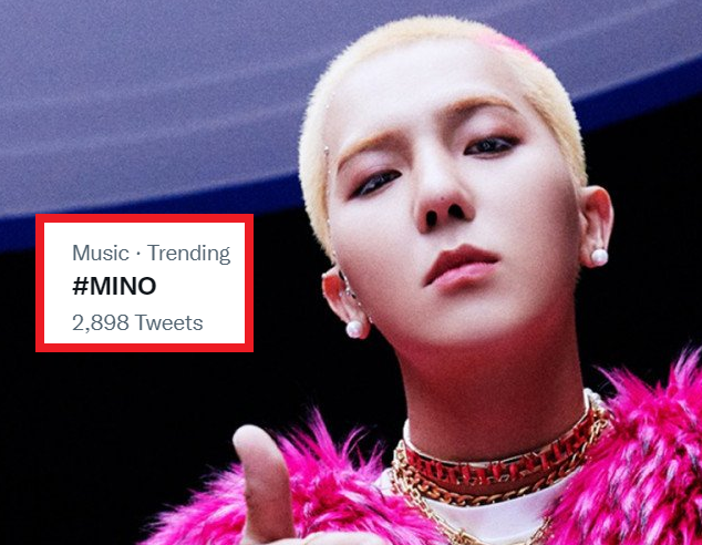 OnlyLookAtMino's tweet photo. [‼] MINO trending on Twitter under the Music category.

🌟Make sure to use MINO tags when tweeting/qt and commenting 🙏 

ACTOR MINO FILM DEBUT
#SONGMINO_SEOULVIBE #MINO #송민호
@official_mino_위너 송민호 @yginnercircle https://t.co/RCYPPL4rfG