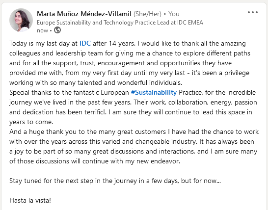 The end of an era... and onto the next step.