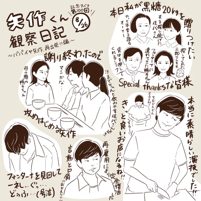 【矢作くん観察日記】
今日は泣き疲れて干からびそうです💀

#ちむどんどんする 