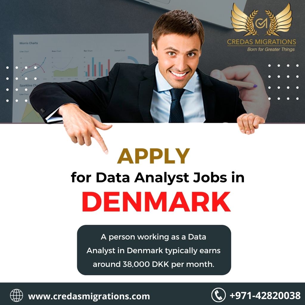 credasmigration's tweet photo. Are you looking to apply for #DataAnalyst Jobs in Denmark🤔? If you are, then get in contact with the most credible #immigration consultancy, Credas Migrations. 

#ImmigratetoDenmark #workvisa #jobopportunities #DENMARKVISA #sponsoredvisa #sponsorshipvisa #settleinDenmark🇩🇰 https://t.co/OWiaXgPY1y
