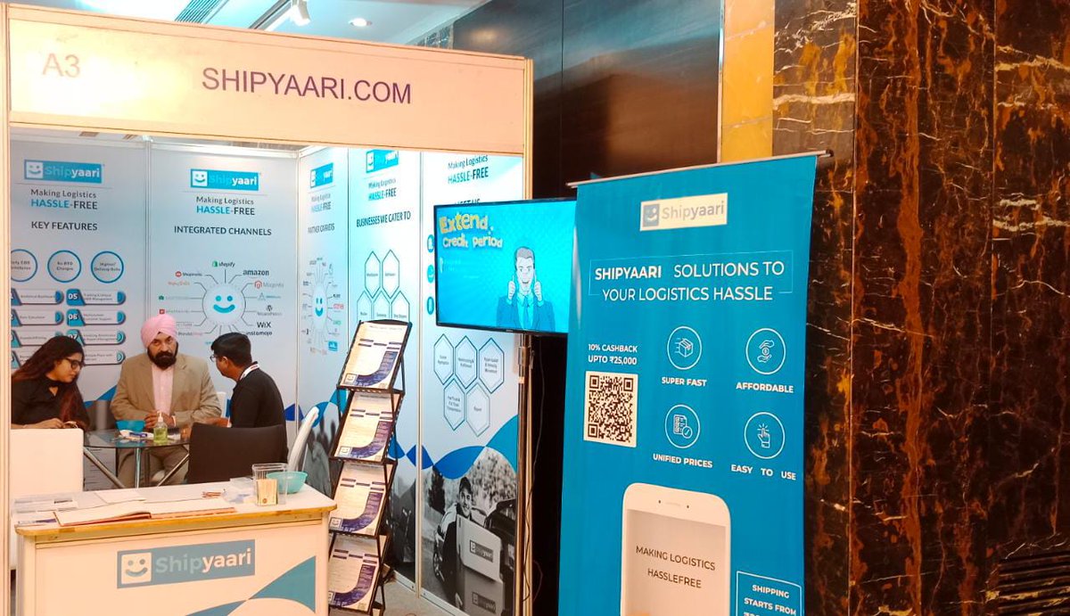 Shipyaari's tweet photo. It's show time for SHIPYAARI. Marking our presence at the India Ecommerce Show 2022. Let’s check out the highlights from the day. Visit https://t.co/kPVa8Wwr80 and sign up now.
#EcommerceShow #EcommerceShow2022 #Shipyaari #Logistics #Shipping #Delivery #GoodsDelivery #Event2022 https://t.co/xyZYzNxTLe