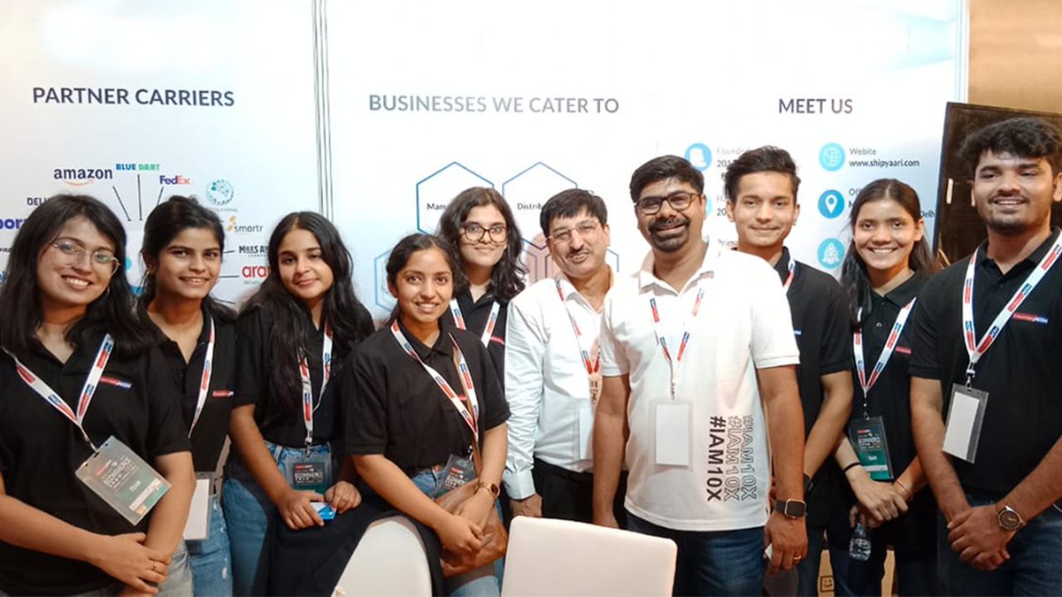 Shipyaari's tweet photo. It's show time for SHIPYAARI. Marking our presence at the India Ecommerce Show 2022. Let’s check out the highlights from the day. Visit https://t.co/kPVa8Wwr80 and sign up now.
#EcommerceShow #EcommerceShow2022 #Shipyaari #Logistics #Shipping #Delivery #GoodsDelivery #Event2022 https://t.co/xyZYzNxTLe