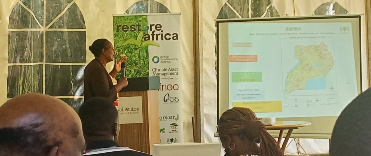 Joy Tukahirwa says deforestation is cancer and the need to restore forests