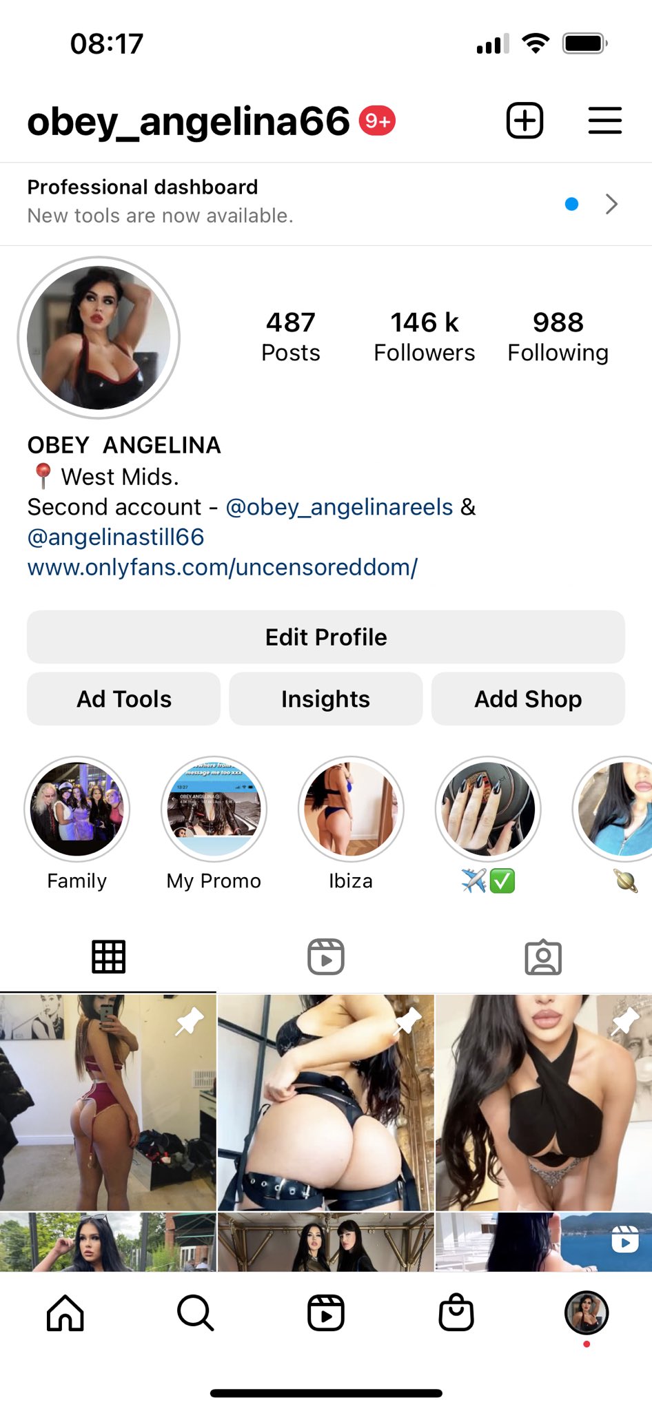 Obey Angelina on Twitter: "Follow me here send me a DM and I’ll send