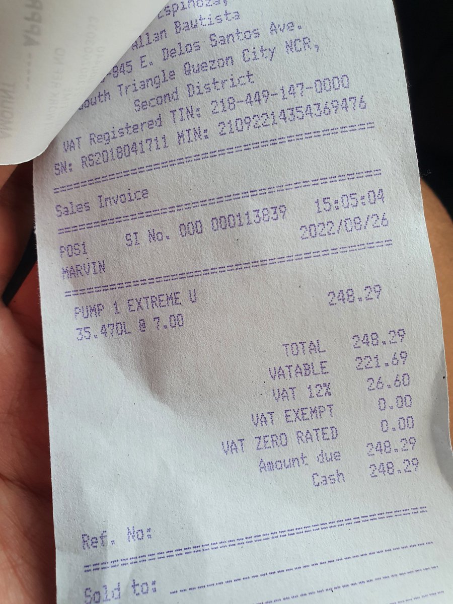 Limwellito's tweet photo. Full tank sagad for only P248.29! #DriveBackTo1988 #SeoulVibe https://t.co/AsucWOYNVn