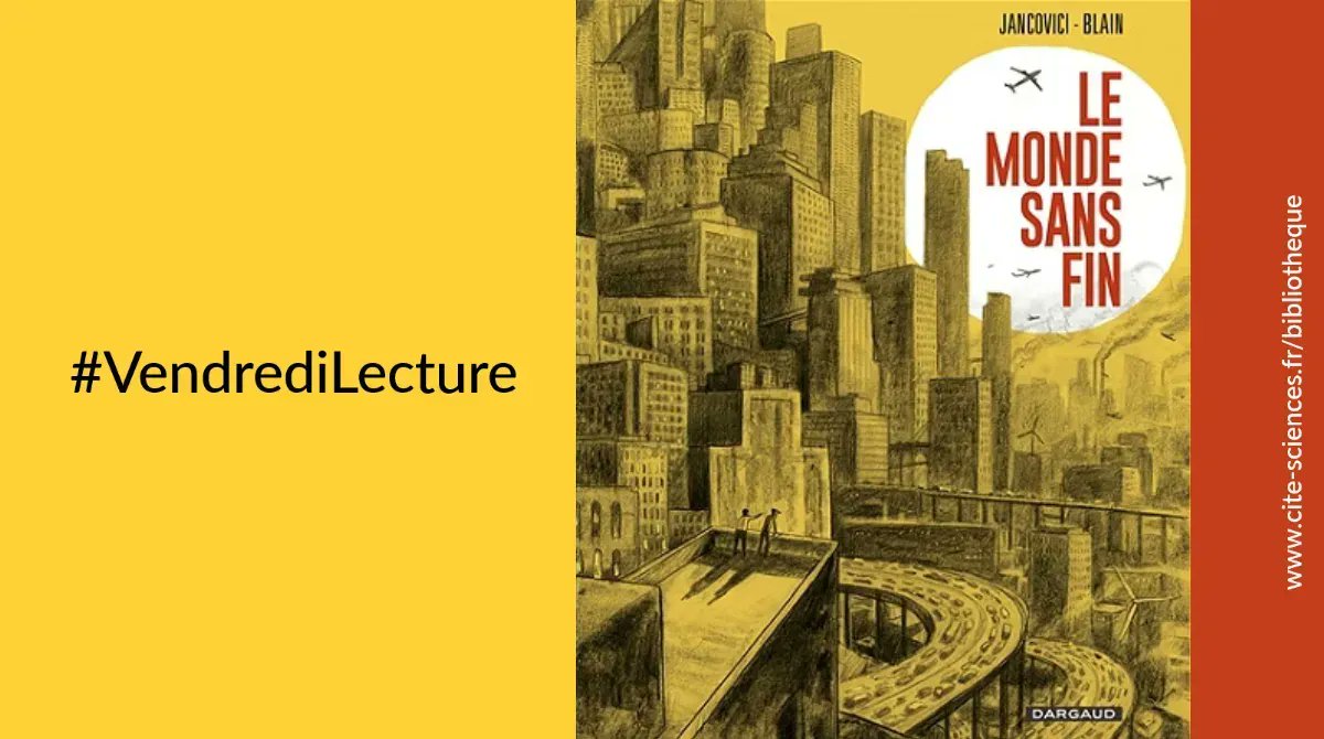 bibliothequeBSI's tweet photo. #vendredilecture 📚 Le monde sans fin, de Jean-Marc Jancovici, illustré par Christophe Blain. Une #BD instructive et passionnante sur les questions énergétiques et l’impact sur le #climat.
#environnement #energie #Jancovici @EditionsDargaud @JMJancovici #theshiftproject https://t.co/kgBtmn0LlS