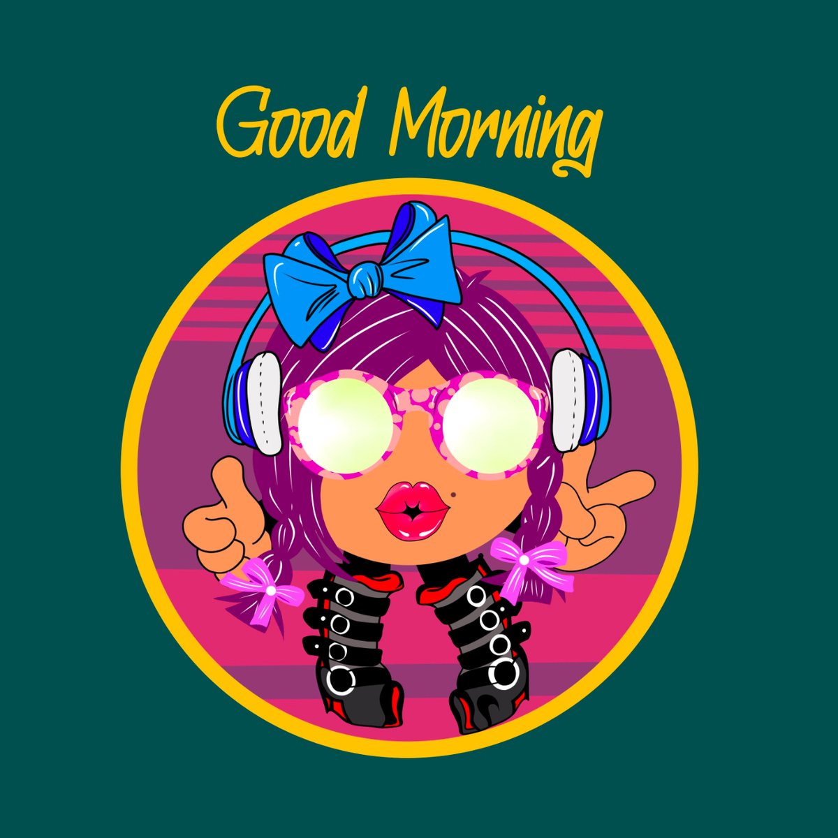 Good Morning from JoJo and The HeadBallZ

#JoJo1 #HeadBallZ #NFTCommunity #NFTArtist #MetaWomen #WomenInNFTS #NFTCollection