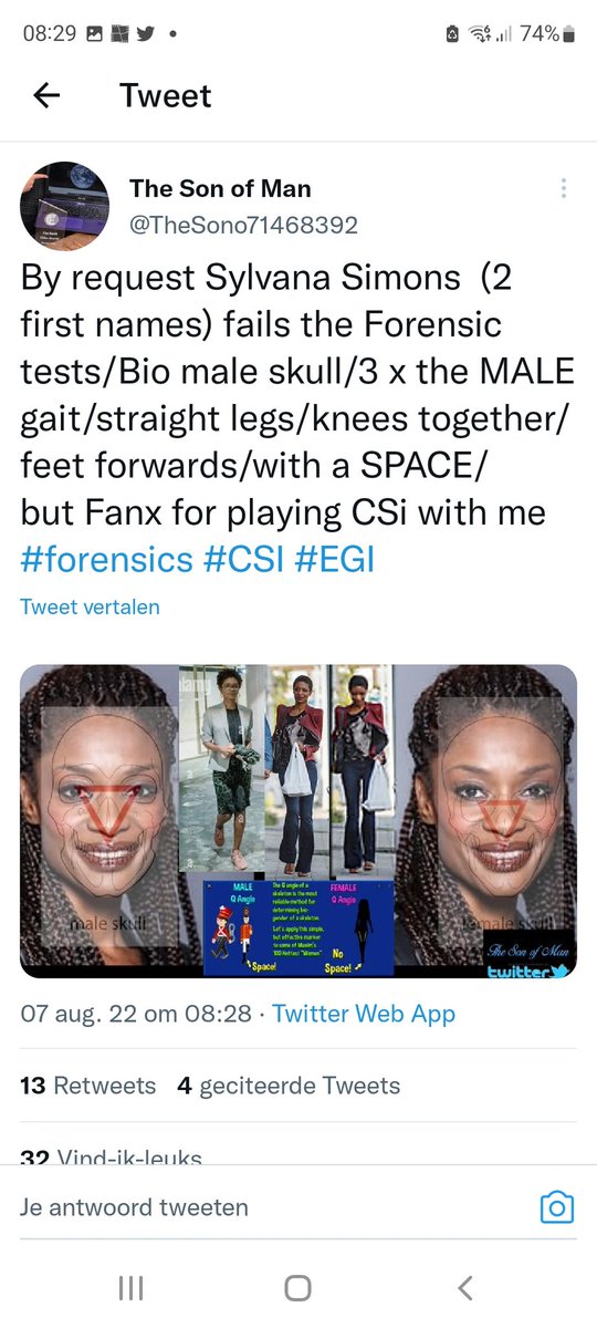 G11Sven's tweet photo. 1/2 Sylvana #freeweefster Simons

Van VJ tot TK: #BIJ1 of 2SPALT🚩? TV-narcist(e?). @SimaviNL🚩, @PlanNederland🚩.  #DWDD etc: "Xenofobie"🚩. C/V-pusher🚩. #MtoF? #Shill.

#Wall #Pillar #Think #TriadClaw
#NoWideHips #Monarch 
#Thanx to @TheSono71468392 
#Arch &amp; #AboveBelow &amp; ◾️◽️ https://t.co/ervg5RvYVc