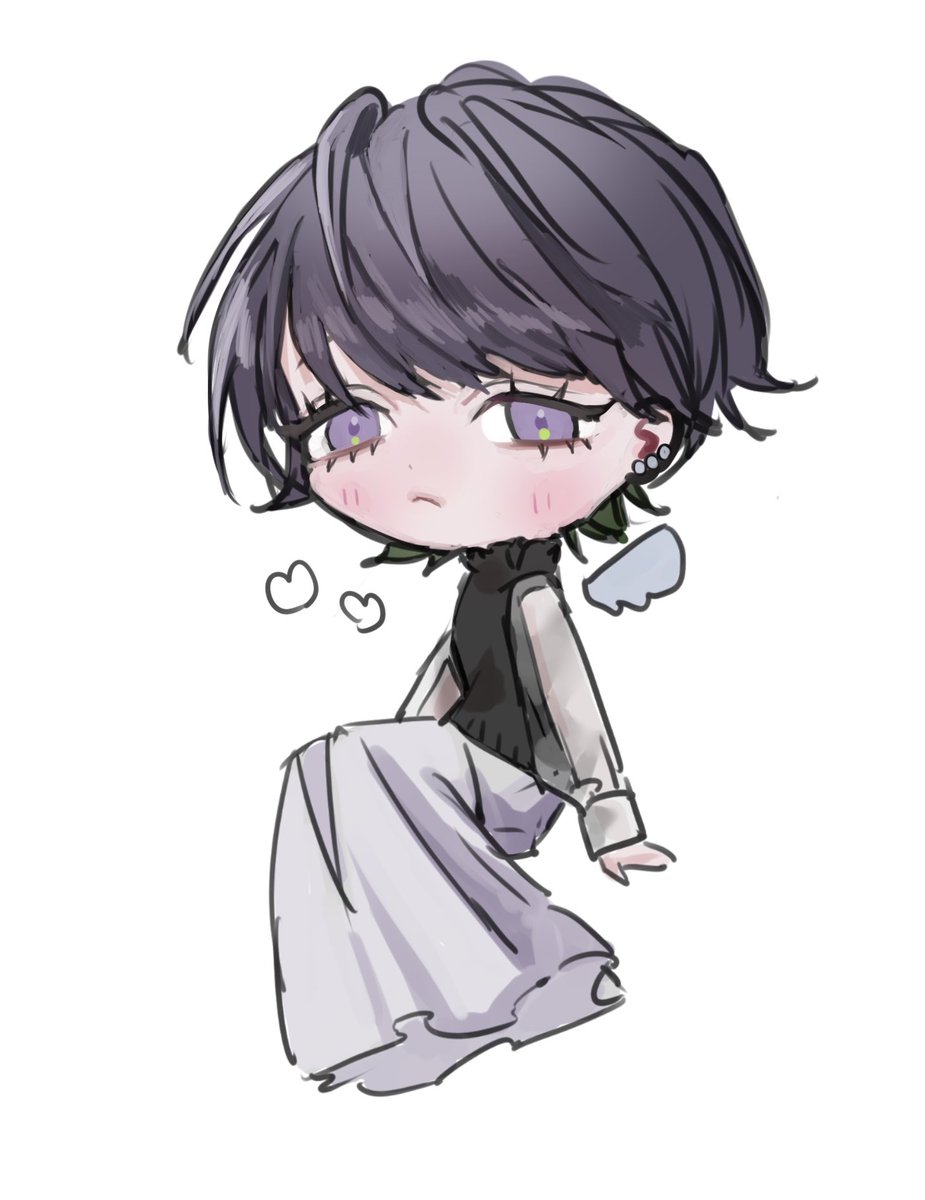 「おチビ練習❶ 」|𝗲 𝗺 𝗼のイラスト