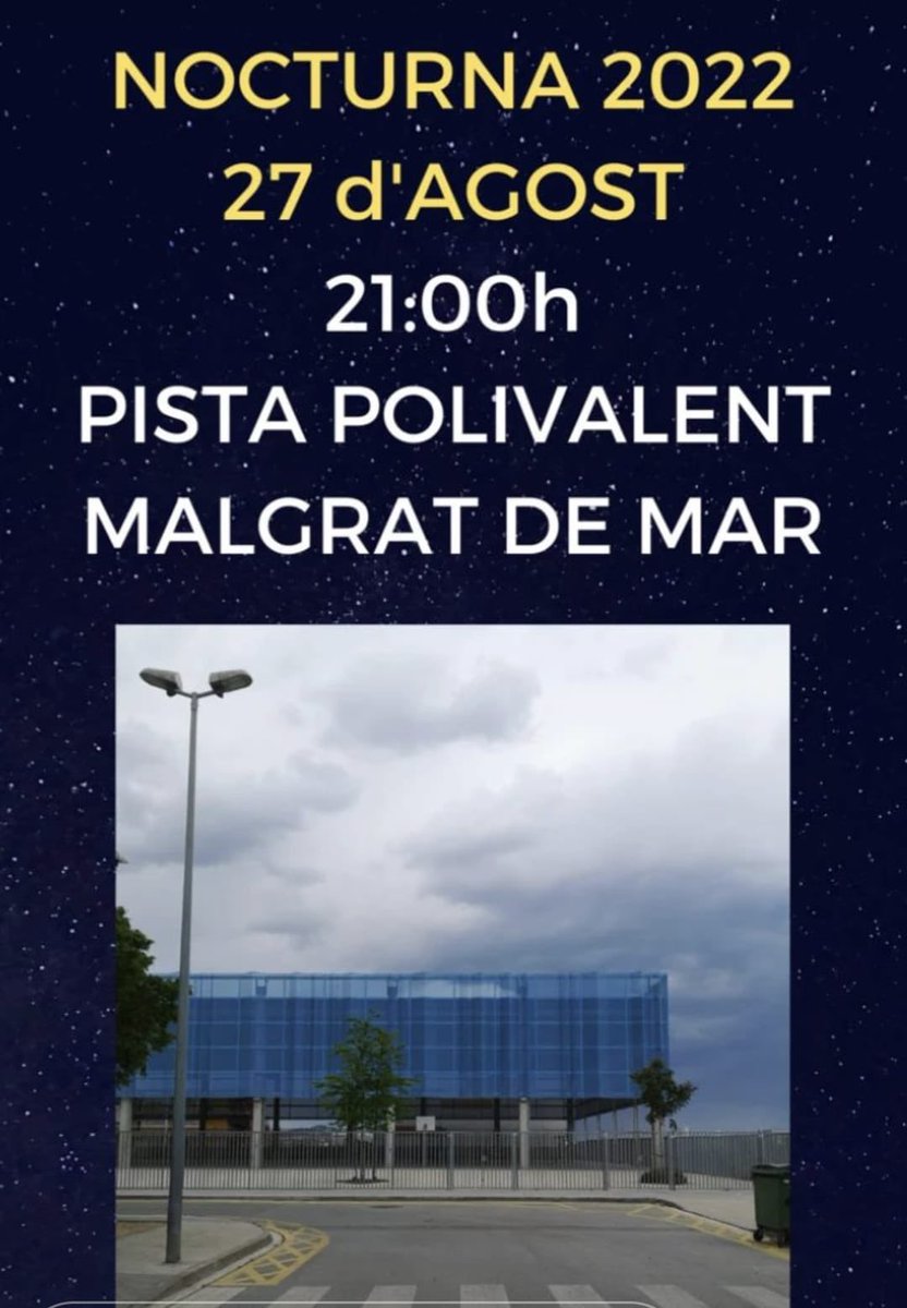 AmicsJoanpetit's tweet photo. Demà és el dia!
Ens veiem a la #NocturnaMalgrat!
#stickcontent ☺️ #stickcontenta #JoanPetitNensAmbCàncer https://t.co/pkNf15iRo8