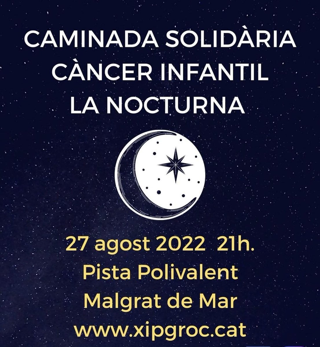AmicsJoanpetit's tweet photo. Demà és el dia!
Ens veiem a la #NocturnaMalgrat!
#stickcontent ☺️ #stickcontenta #JoanPetitNensAmbCàncer https://t.co/pkNf15iRo8
