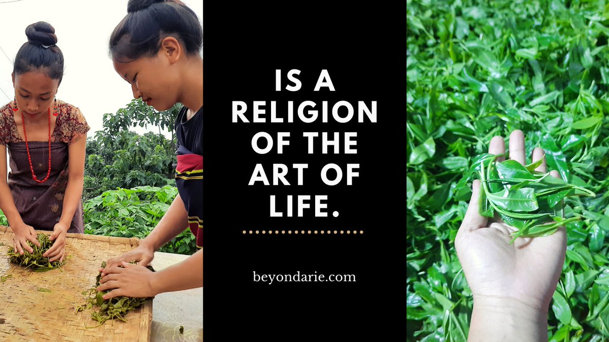 beyondarie's tweet photo. 'Tea ... is a religion of the art of life.'
…Shop Now : https://t.co/7veczNBsDU #Beyondarie #WildTribe #Wildtea #ForestProduce #northeastindia https://t.co/JhaOy4jYLy