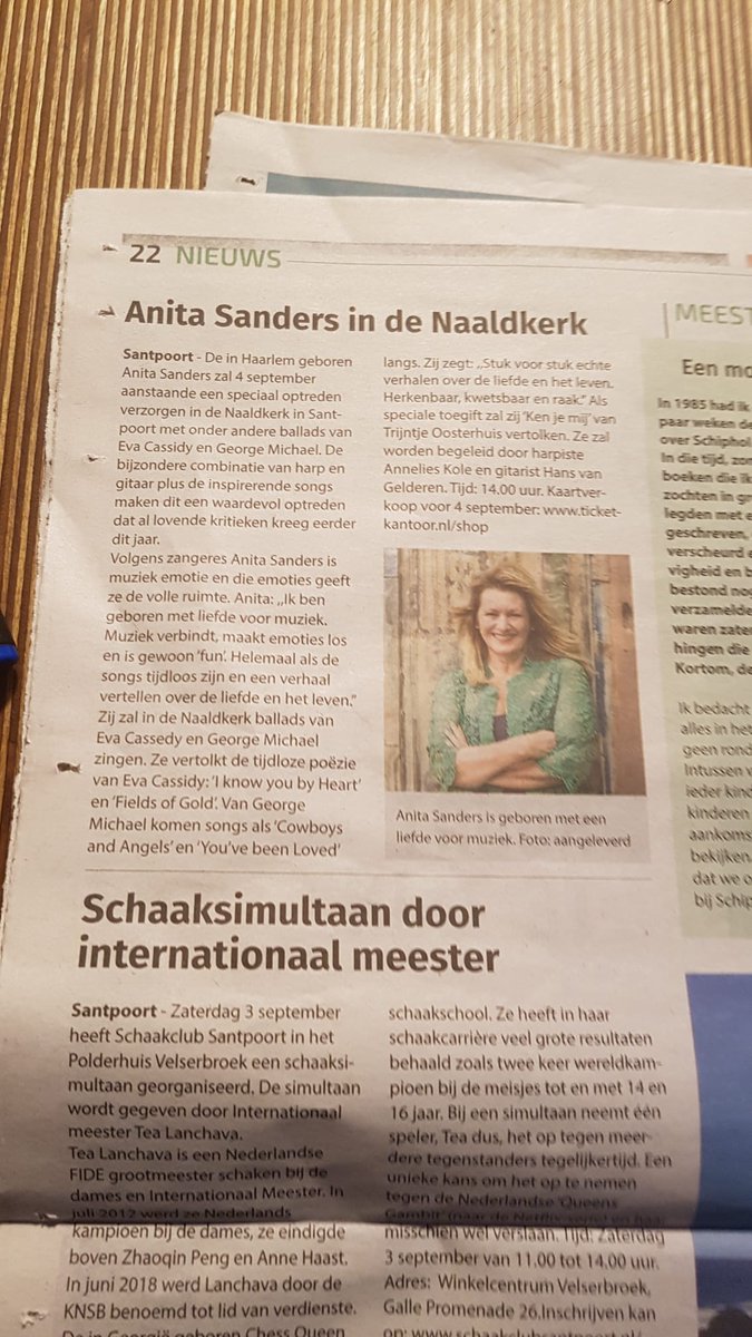 mission555's tweet photo. Wat een prachtige plaatsing in de #DeJutter/Hofgeest gister voor ons optreden in @DeNaaldkerk #SantpoortNoord Super super dank! https://t.co/MS0rEqgrba