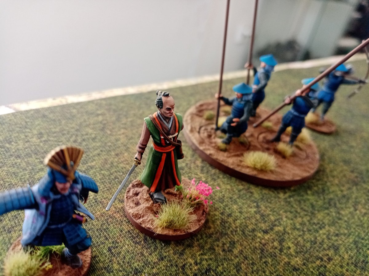 PotanCZ's tweet photo. Second linked game of ToH minicampaign. 🇯🇵 #wargames #wargaming #miniatures #paintingminiatures #wargamingminiatures #historicalwargaming #testofhonour #samuraiwargames #samurai #samuraiwarriors #footsoreminiatures #feudaljapan #paintingwarlord #warlordsoferehwon https://t.co/l6hWiHTJ2s